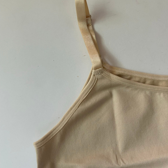 Empetua Scoop Neck Shaper Adjustable Strap Compression Cami Beige 2XL New - Picture 4 of 8